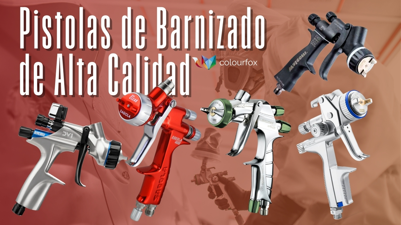 Pistolas de Barnizado de Alta Calidad para un Acabado Perfecto en Coches